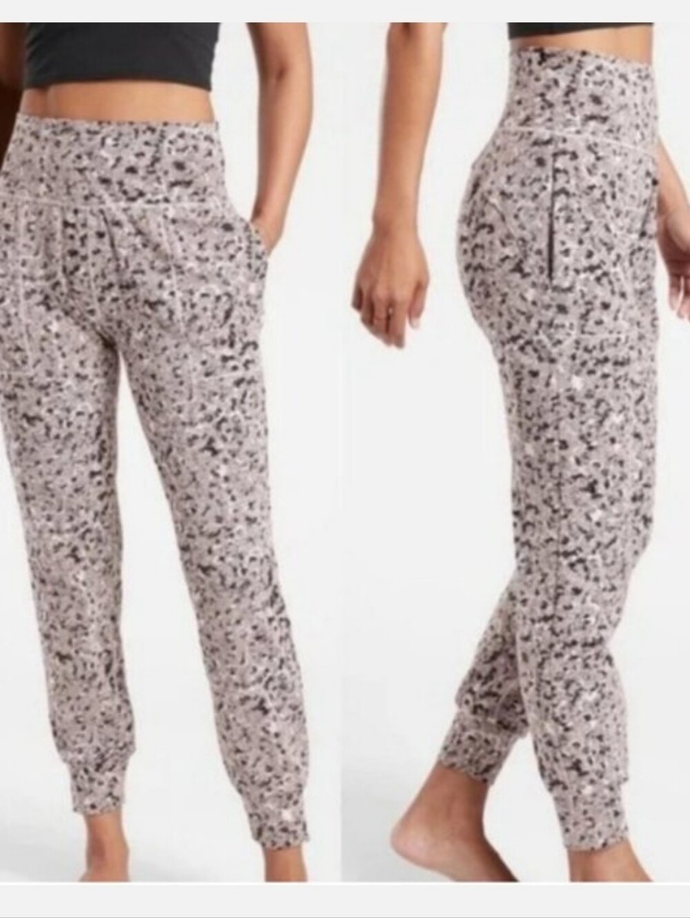 Athleta Salutation Textured Jogger Size L